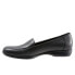 Фото #4 товара Trotters Jenn T9521-001 Womens Black Leather Slip On Loafer Flats Shoes 5