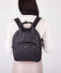 Women´s leather backpack 9026 Black - фото #2