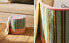 Фото #2 товара Kilim basket with pink stripes