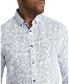 Фото #3 товара Рубашка Johnny Bigg для мужчин с большими размерами и роскошным принтом Пейсли "Donovan"