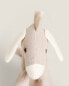 Children’s donkey soft toy rattle