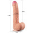 Фото #2 товара Dildo Nature 11 Dual Layer Flesh