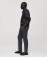 ფოტო #2 პროდუქტის Men's Linen Blend Overshirt