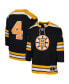 Фото #1 товара Футболка для малышей Mitchell&Ness Bobby Orr черная Boston Bruins 1971 Blue Line Player Jersey