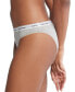 Фото #3 товара Women's Modern Logo Low-Rise Bikini Underwear QD5044