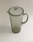 Raised picnic jug with lid