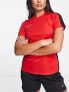 Фото #4 товара Nike Football Academy dri fit panel t-shirt in red