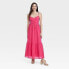 Фото #1 товара Women's Maxi Sundress - Universal Thread Pink S