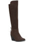 Фото #1 товара Women's Mekinna Lace-Up Stacked-Heel Dress Boots