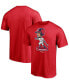Фото #2 товара Men's Nolan Arenado Red St. Louis Cardinals Player T-shirt