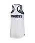 Women's White Dallas Cowboys Tater Tank Top