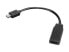 Фото #3 товара Lenovo 0B47089 - 0.2 m - Mini DisplayPort - HDMI - 3840 x 2160 pixels - Black - Male/Female