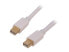 Фото #1 товара StarTech.com Model MDPMM1MW White Mini DisplayPort Cable - M/M Male to Male