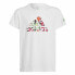 Child's Short Sleeve T-Shirt Adidas x Marimekko White