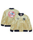 ფოტო #1 პროდუქტის Men's Gold New York Yankees OG 2.0 Lightweight Satin Full-Zip Jacket