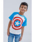 Фото #2 товара Toddler Boys Avengers Spider-Man 2 Pack T-Shirts to (2T - 18-20)