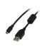 Фото #2 товара Synergy 21 S215322 - 3 m - USB A - Micro-USB B - USB 2.0 - Male/Male - Black
