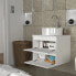 Фото #7 товара Мебель для ванной комнаты Moebel17 Шкаф подвесной для раковины Carmita Белый 60см/53,8см/49см