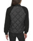 Фото #2 товара Women's Quilted and Sherpa Bomber Jacket