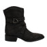 Фото #1 товара Lucchese Bianca Studded Round Toe Cowboy Booties Womens Black Casual Boots BL701