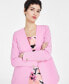 Фото #4 товара Women's Bi-Stretch One-Button Jacket, Created for Macy's