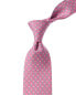Фото #1 товара Ferragamo Pink Shark Silk Tie Men's Pink Os