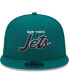 Men's Green New York Jets Main Script 9Fifty Snapback Hat