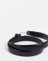 Jack & Jones premium leather belt in black