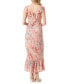 ფოტო #2 პროდუქტის Women's Raya Ruffle-Trim Slip Dress