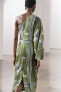 Фото #9 товара Платье асимметричного кроя с принтом — zw collection ZARA