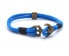 Blue paracord bracelet with Anchor