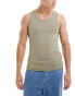 ASOS DESIGN 5 pack muscle vests in multiple colours