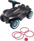 Big Bobby-Car-Neo Anthracite - Ride-On Vehicle for Indoor and Outdoor Use, Children's Vehicle with Whisper Tyres and Two Rims Colours to Swap, for Children from 1 Year