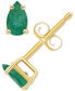 ფოტო #6 პროდუქტის Tanzanite Pear-Shape Stud Earrings (3/8 ct. t.w.) in 14k Gold (Also in Emerald, Ruby & Sapphire)