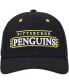 Фото #2 товара Men's Black Pittsburgh Penguins LOFI Pro Snapback Hat