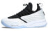 Фото #1 товара Баскетбольные кроссовки Пик E03091A Магическая технология Антипрокрутка Износостойкие Низкие черно-белые