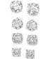 ფოტო #10 პროდუქტის Diamond Stud Earrings (1/2 ct. t.w.) in 14k White, Yellow or Rose Gold