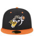Фото #4 товара Men's Black West Michigan Whitecaps Theme Nights Beer City Bung Hammers 59FIFTY Fitted Hat