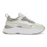 Фото #1 товара Puma Cassia Mix Lace Up Womens Grey, White Sneakers Casual Shoes 39195902