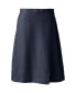 Фото #2 товара Women's School Uniform Solid A-line Skirt Below the Knee