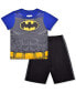 Фото #1 товара Preschool Gray Batman T-Shirt and Shorts Set