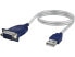 Фото #1 товара Sabrent USB 2.0 to Serial (9-Pin) DB-9 RS-232 Converter Cable 2.5 ft (CB-DB9P)