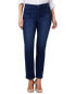 Фото #1 товара Nic+Zoe Petite Mid Rise Straight Pocket Jeans Women's 25P