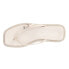 COCONUTS by Matisse Owen Platform Thongs Womens Off White Casual Sandals OWEN-1