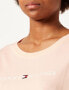 Фото #6 товара Tommy Hilfiger Women's Rn Tee SS Logo Pyjama Top