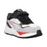 Фото #2 товара Puma RsMetric Lace Up Toddler Boys Black, Grey, White Sneakers Casual Shoes 386