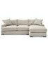 Фото #8 товара Rhyder 2-Pc. Fabric Sectional Sofa with Chaise, Created for Macy's