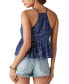 Фото #2 товара Women's Printed Racerback Tank Top