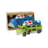 Фото #5 товара GIROS Eco F/W Bioplastic Truck 30 cm With 2 Cars Blue