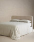 (160 gxm²) washed linen duvet cover